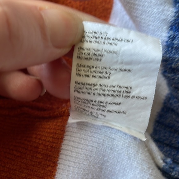 Zesica open front striped cardigan size M - Picture 8 of 8